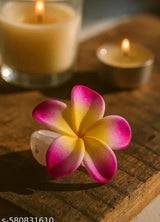 Pack Of 3 - Ambron Flower Hair Claw Clip Hair Cluture Flower design Hair Accessories