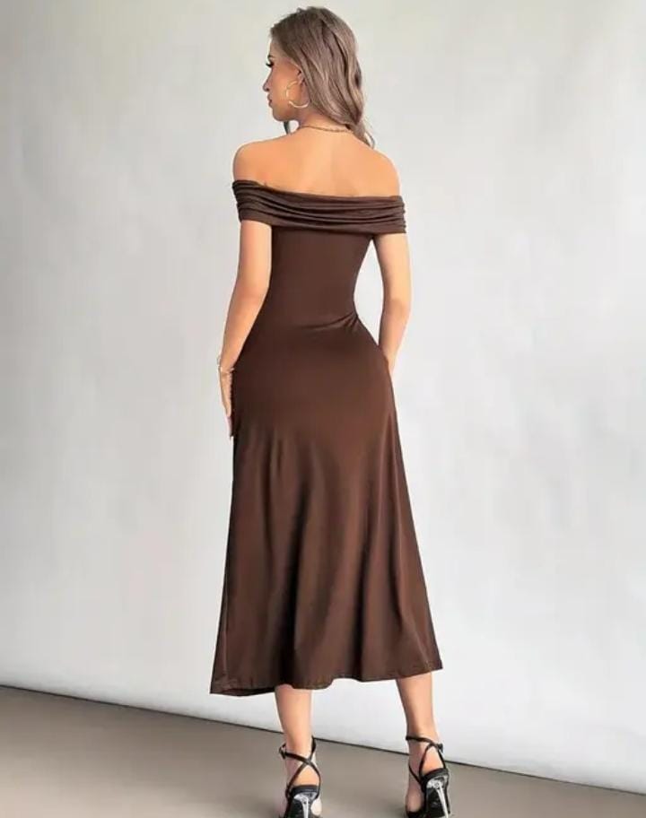 Off-Shoulder Bodycon Dress for Women