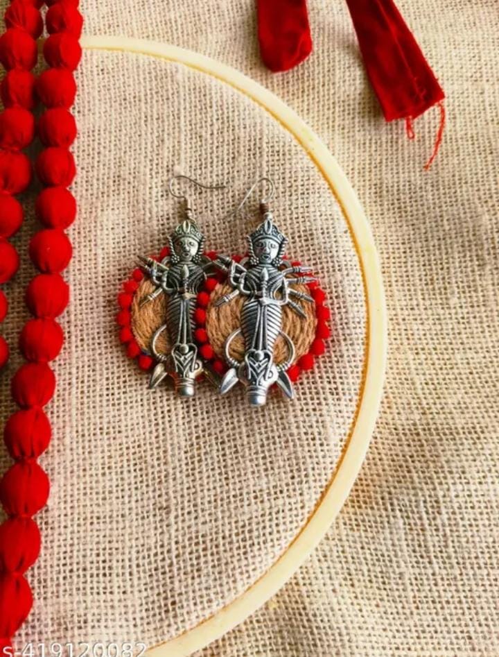 Handmade jewellery, fabric jewellery