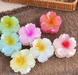 PACK OF 3 Women Hair Claw Gradient Color Flower Hair Clip